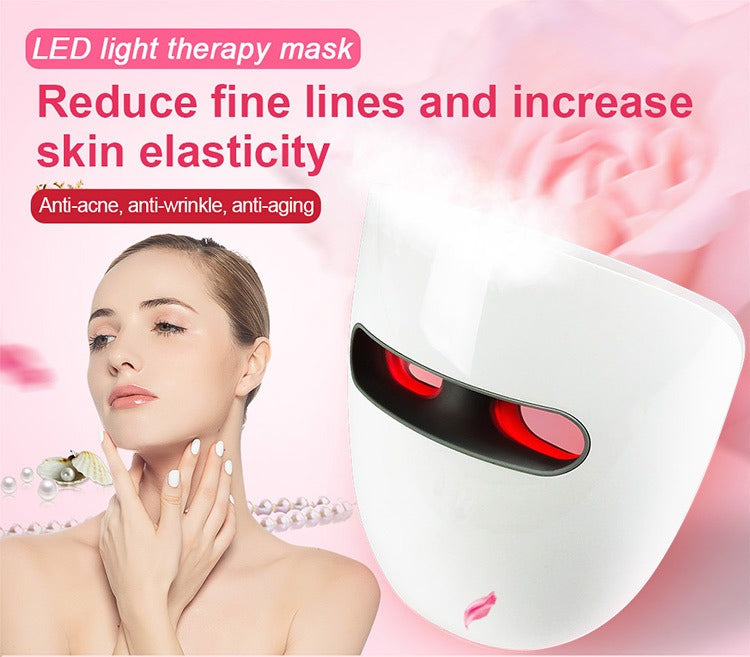 Máscara Facial com Terapia de Fótons LED