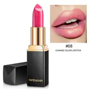 Perlmuttfarbener metallischer Goldlippenstift