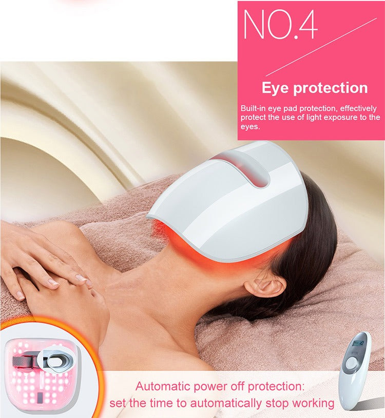 Máscara Facial com Terapia de Fótons LED